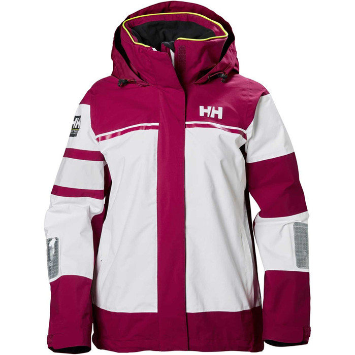 Helly Hansen Womens Salt Light Jacket Plum 33925 Sailing Sailing Yacht Wetsuit Outlet